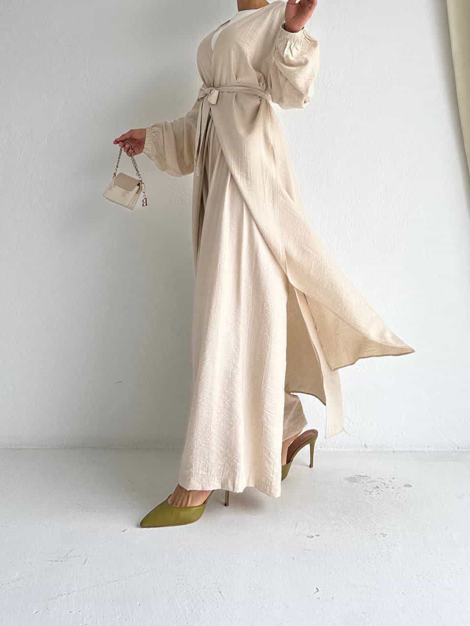 Beige Modest Suit, with 2 peices