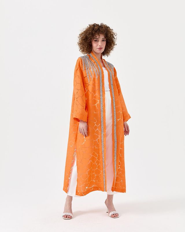 Sela Orange Abaya