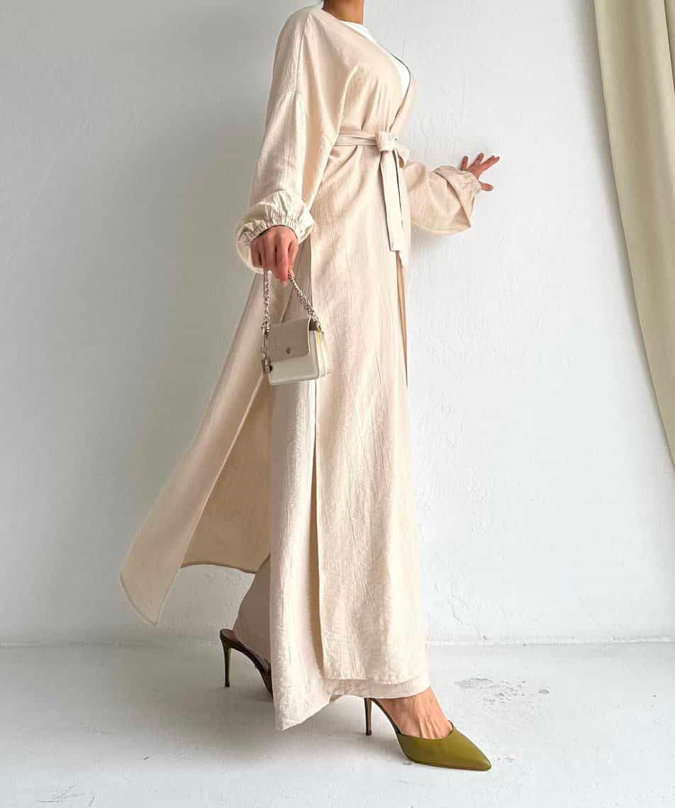 Beige Modest Suit, with 2 peices
