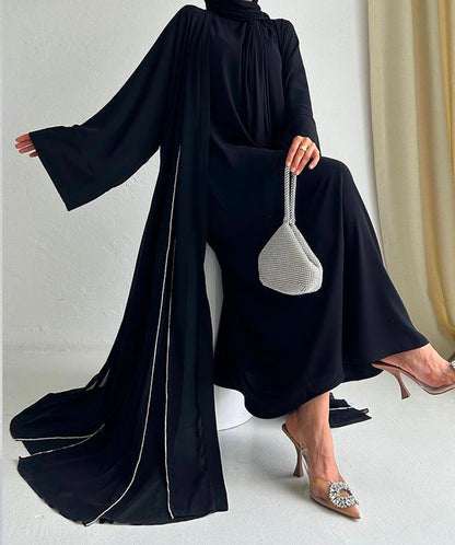 Black Lili Abaya 1 peice